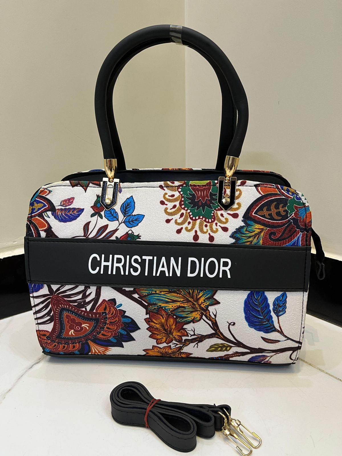 Bloom Luxe Floral Handbag