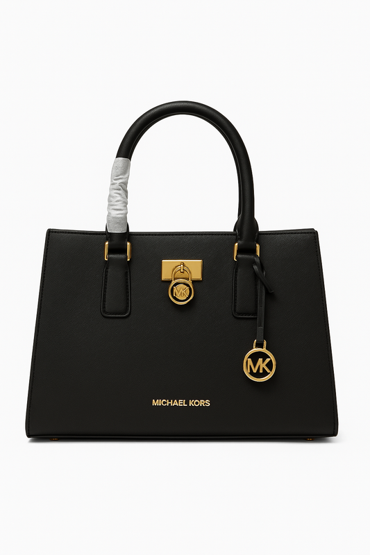 Michael Kors Classic Tote Bag with Gold Hardware